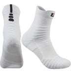 Professional Sports Cycling Sock Outdoor Performance Elite Basketball Fitness Running Athletic Compression Quarter Socks Men Boy