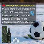 Clbort Goalkeeper Glove Grip Spray, MSDS Certified Goalie Glove Glue, 100Ml