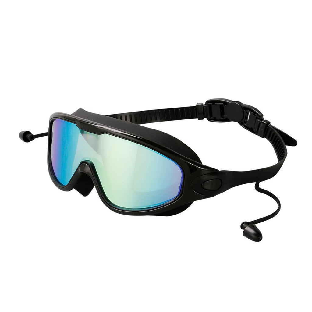 Professional Swimming Goggles Swimming Glasses with Earplugs Nose Clip Adjustables Strap Swimming Eyewears for Water Sport