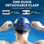 Professional Swimming Goggles Swimming Glasses with Earplugs Nose Clip Adjustables Strap Swimming Eyewears for Water Sport